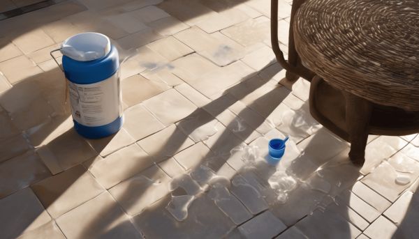 Optimiser l’utilisation de l’eau de javel sur terrasse